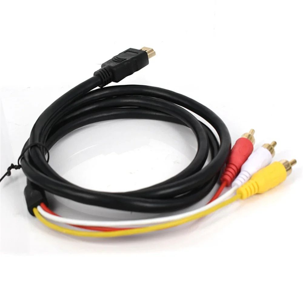 HDMI to yellow red white AV input