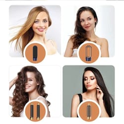 professional air hair styler kit for quiet drying, blowouts, curls and smooth finish