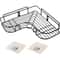 Shower Storage Rack Holder Shelf Wall Mounted Adhesive Organizer For Kitchen And Bathroom 5