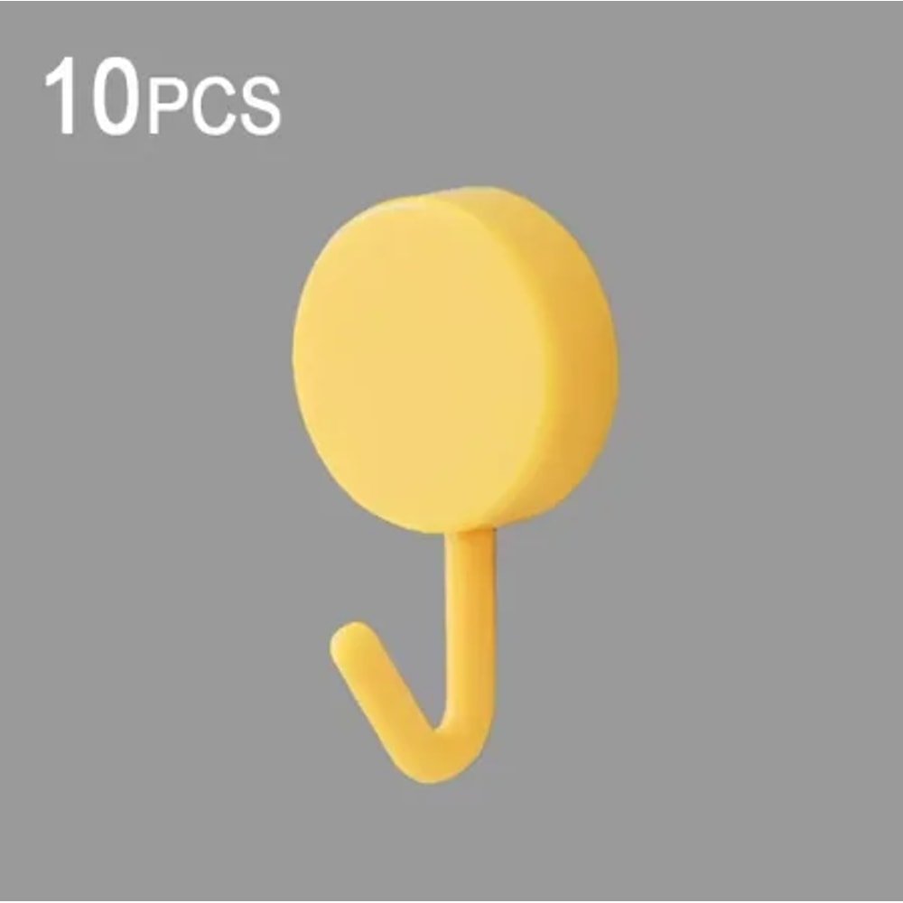 Strong Wall Hook Without Drilling For Coat Bag Towel Kitchen Bathroom Home Storage Solution 6