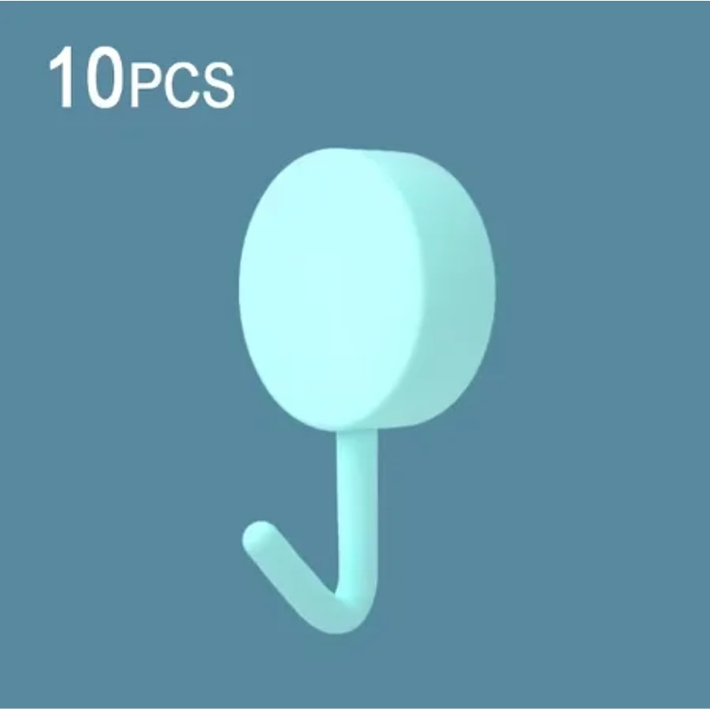 Strong Wall Hook Without Drilling For Coat Bag Towel Kitchen Bathroom Home Storage Solution 8