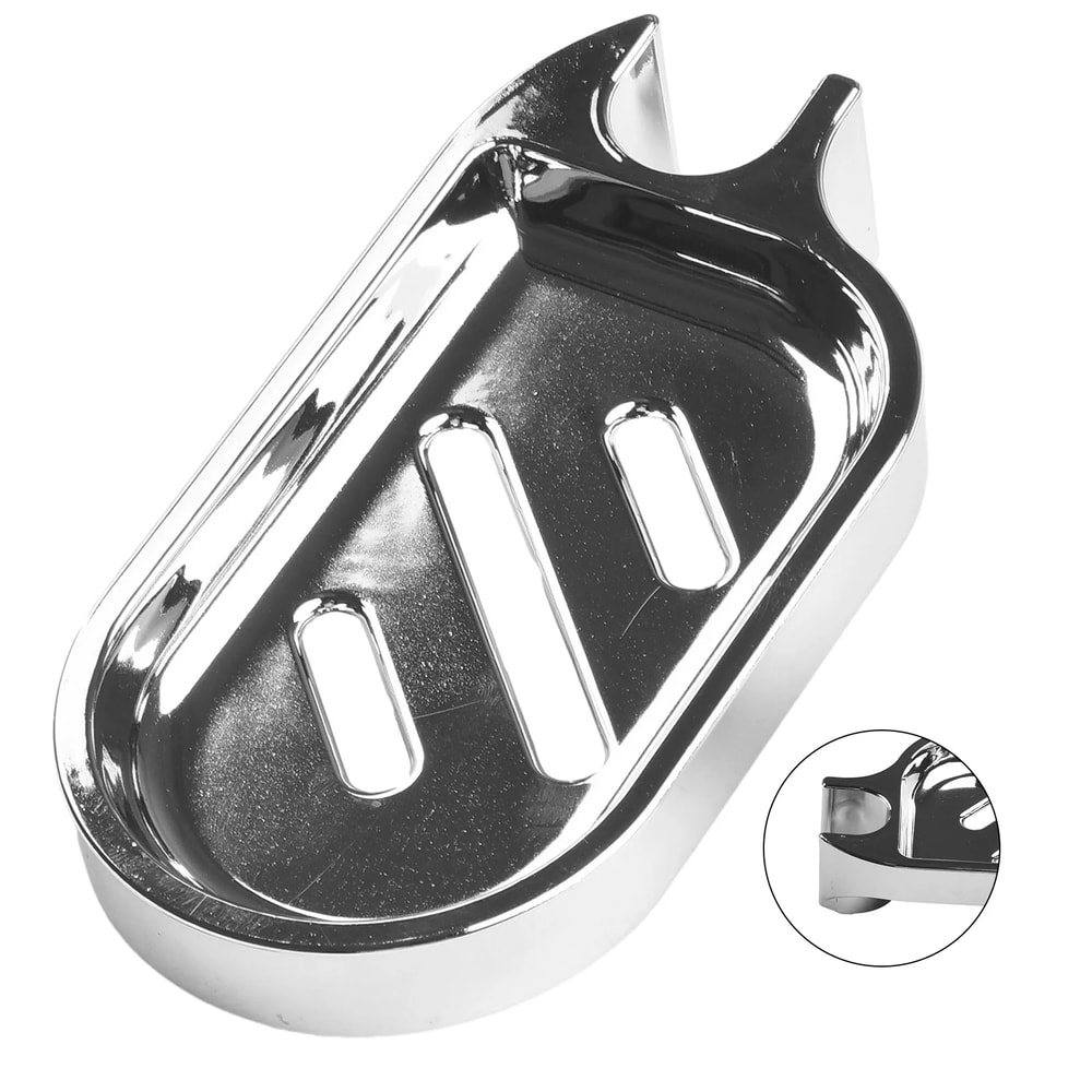 Hollow Bottom Drain Soap Holder, ABS Soap Dish, Shower Soap Rack, Bathroom Organizer