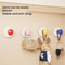 Wall Hook Adhesive No Punching Required Clothes Hook Towel Hanger Bathroom Kitchen Door Back Hook 1