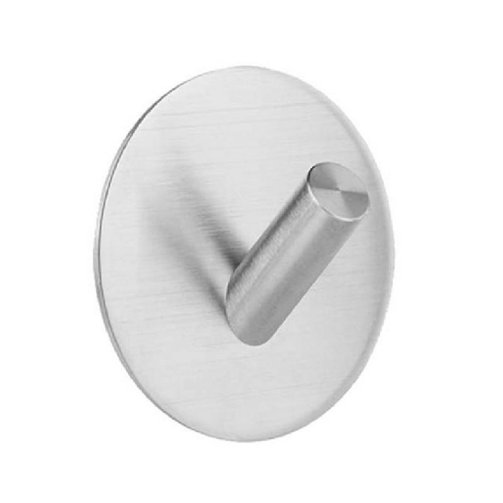 Aluminum Alloy Coat Hook Hangers, Self Adhesive Towel Rack, Rustproof Wall Hooks for Kitchen and Bathroom