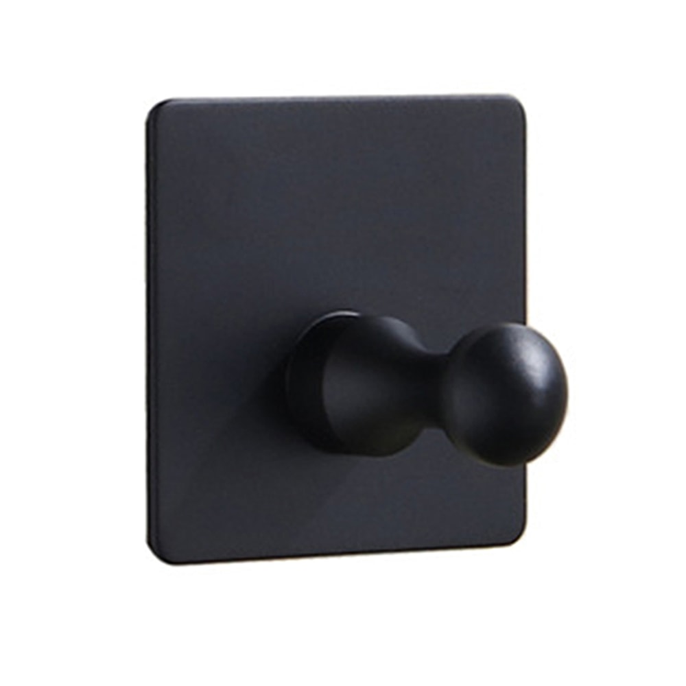 Aluminum Alloy Coat Hook Hangers, Self Adhesive Towel Rack, Rustproof Wall Hooks for Kitchen and Bathroom