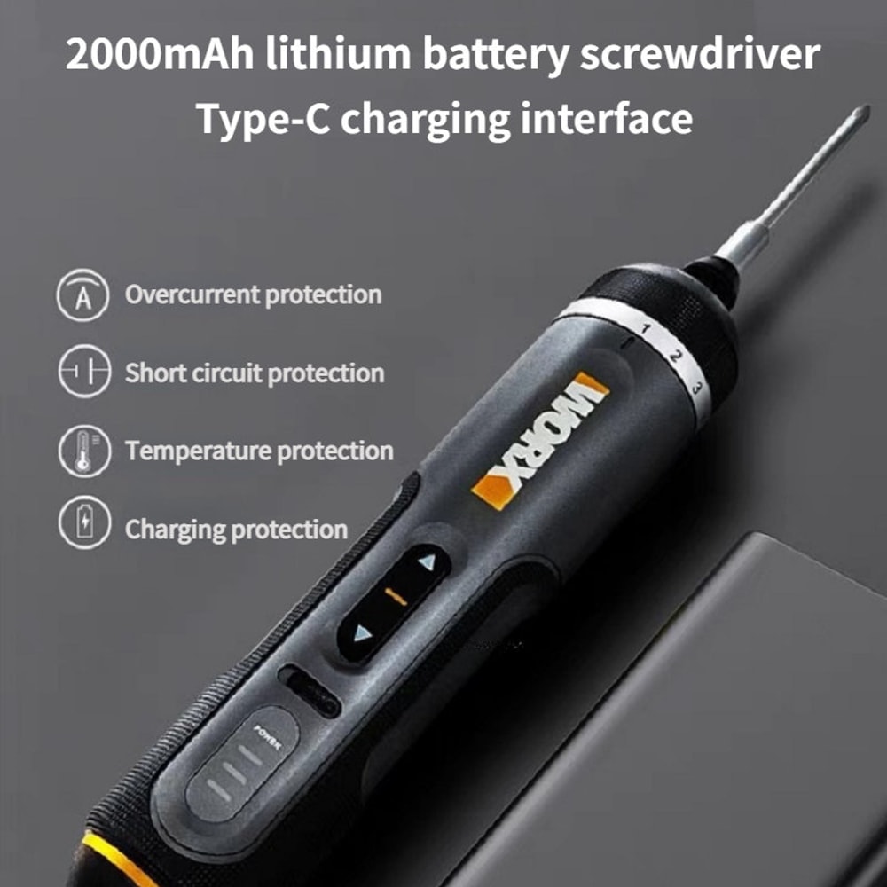 Smart Cordless Electric Screwdrivers Set USB Rechargeable Hand Drill Tool Electrical Screwdriver Se 2