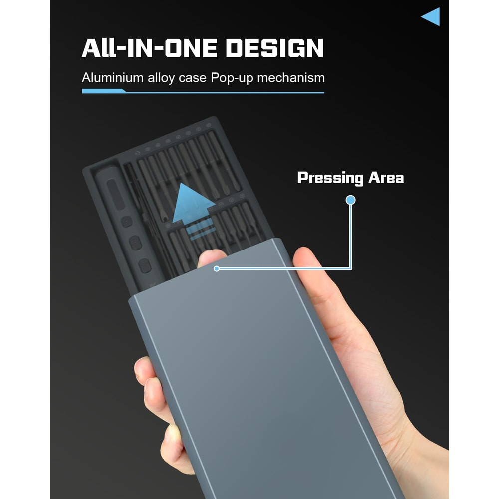 Magnetic Screw Driver Bits For IPhone Glasses Watch PC Precision Power Tool Set 5