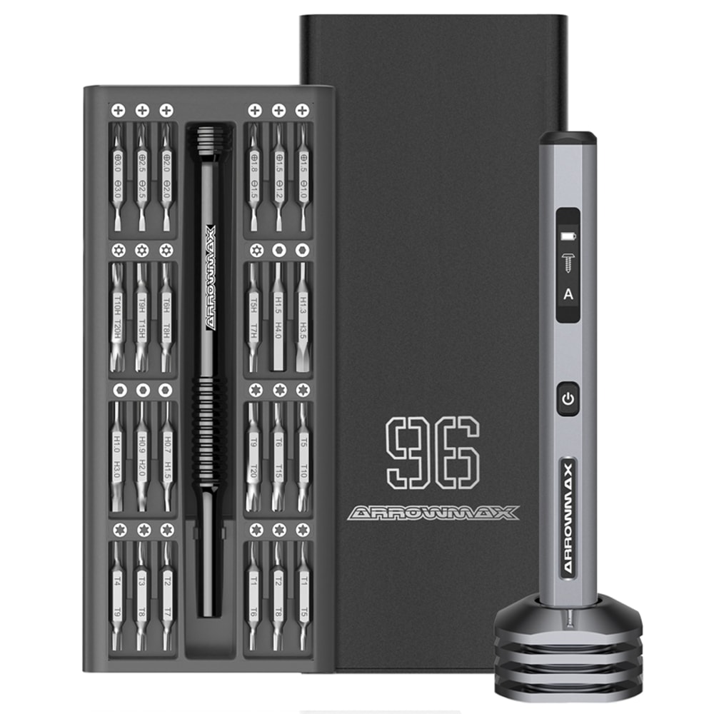 Rechargeable Cordless Screwdriver SES Pro Plus Precision Electric Screwdriver Set Smart Body Sensor 5