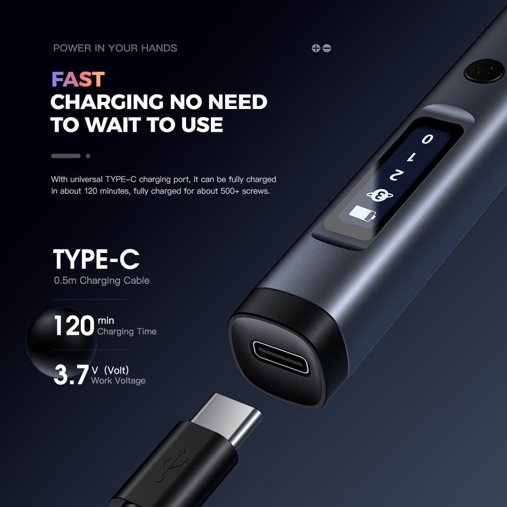 Wireless Electric Screwdriver Set, Power Tool Kits Rechargeable, Mini Small Bits Cordless for Mobile Cell Repair