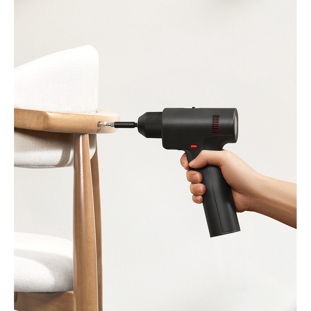 Multifunctional Cordless Drill Electric Drill Smart Home Power Tool TypeC Rechargeable Screwdriver 5