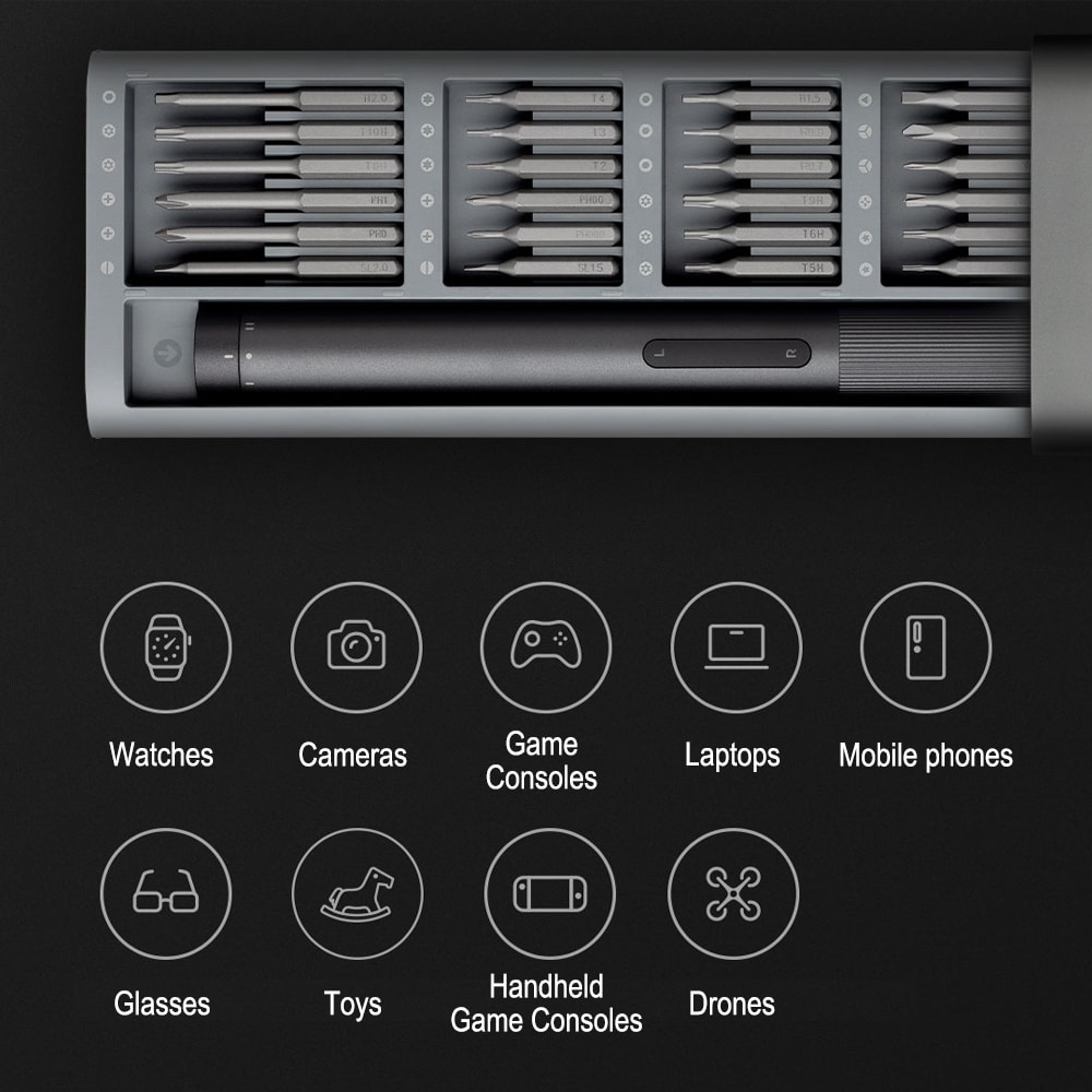 Smart Home Repair Steel Bits Torque Setting For PC And Phone 4