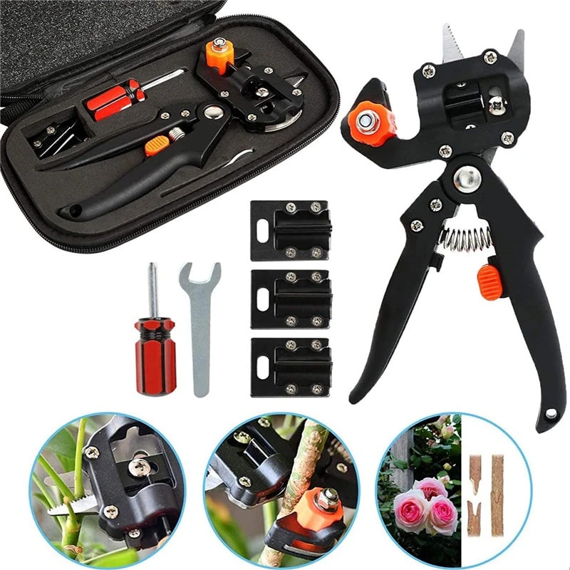 Grafting Pruner Tree Grafting Scissors Professional Plant Cutter Garden Pruning Secateur 0