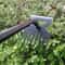 Dual Headed Stainless Steel Garden Rake Weeding Tool For Effective Gardening 1