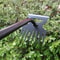 Dual Headed Stainless Steel Garden Rake Weeding Tool For Effective Gardening 1