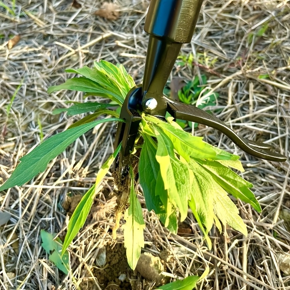Ergonomic Yard Maintenance Solution, Professional Root Extractor for Tough Weeds