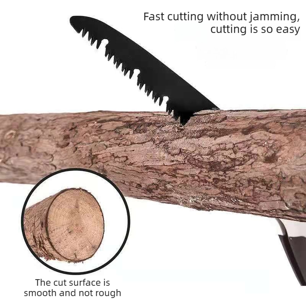 Ergonomic Portable Folding Saw for Gardening, Outdoor Logging, Pruner Tools for Jardineria
