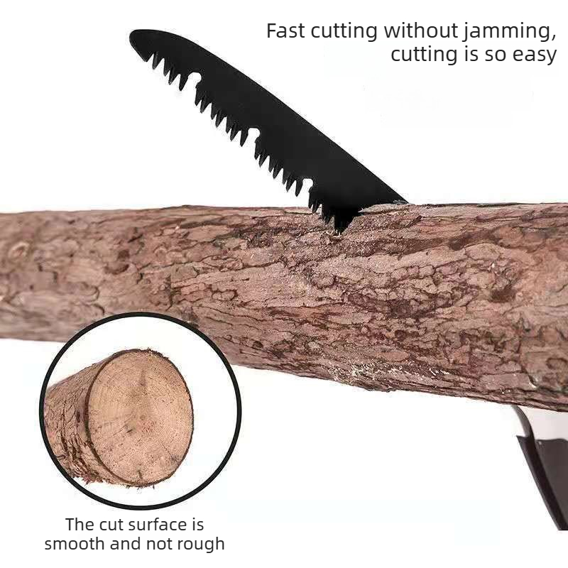 Ergonomic Portable Folding Saw for Gardening, Outdoor Logging, Pruner Tools for Jardineria
