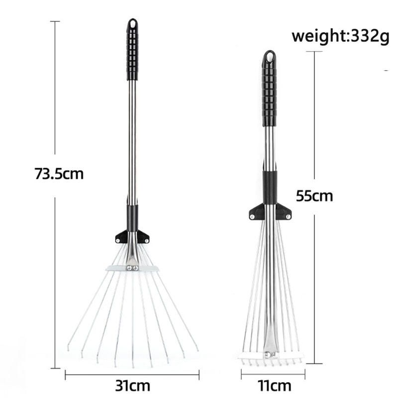 Metal Rakes For Gardening Sand Leveling Agricultural Supplies 5