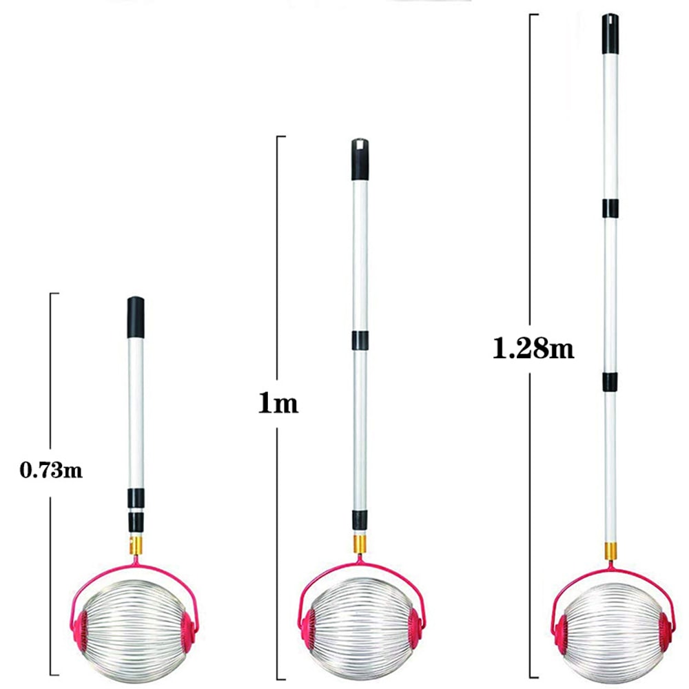 Rolling Nut Picker Adjustable Nut Gatherer Manual Tool For Walnuts Pecans Golf Balls Lightweight Ou 3