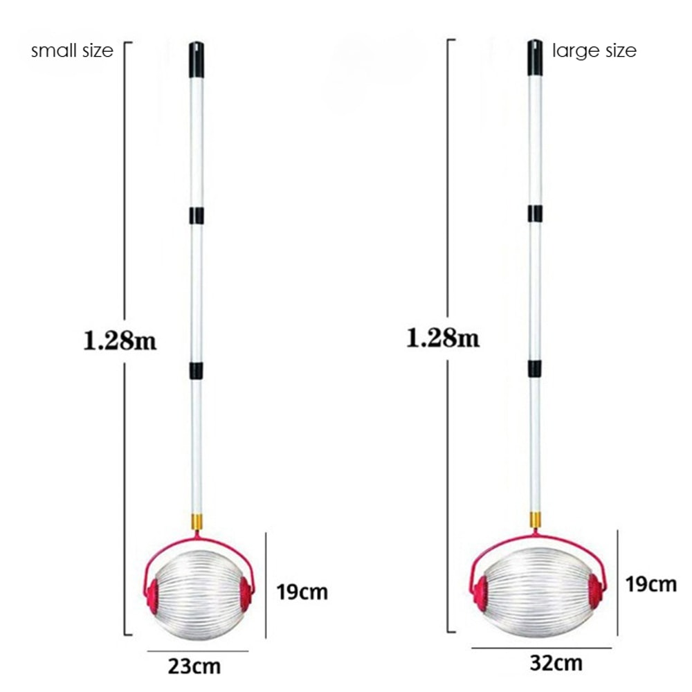 Rolling Nut Picker Adjustable Nut Gatherer Manual Tool For Walnuts Pecans Golf Balls Lightweight Ou 4