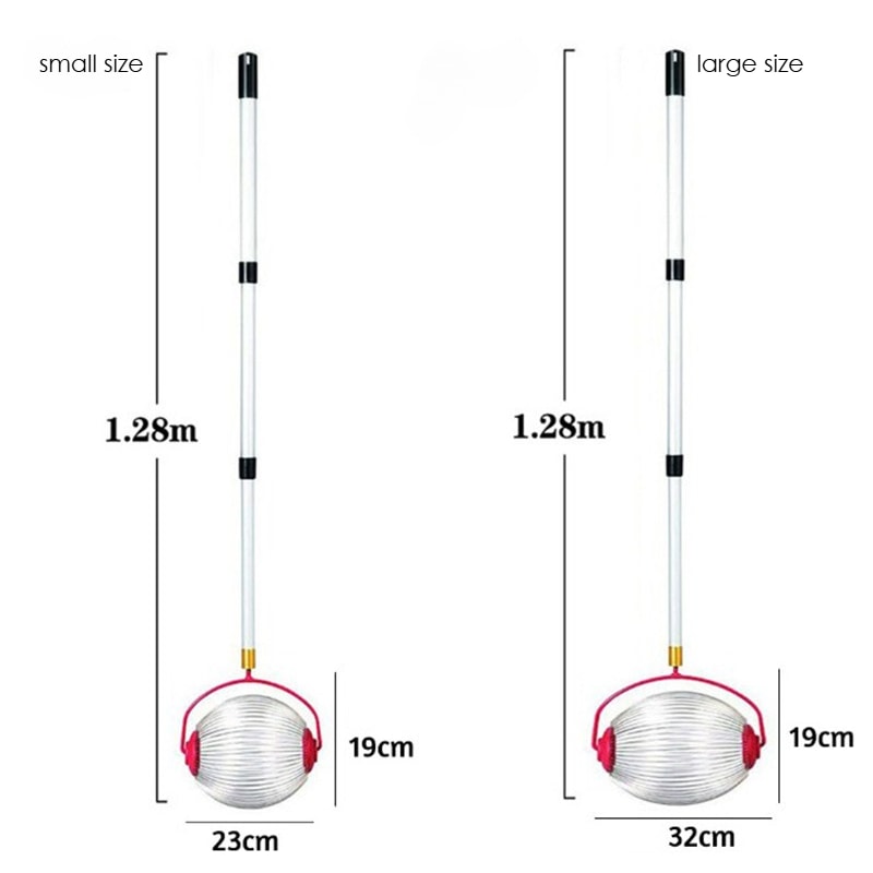 Rolling Nut Picker Adjustable Nut Gatherer Manual Tool For Walnuts Pecans Golf Balls Lightweight Ou 4