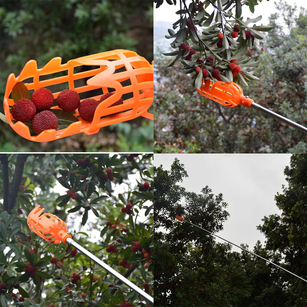 Handheld Picking Tool for Apple Pear Peach - Easy Fruit Harvesting Catcher Garden Tool