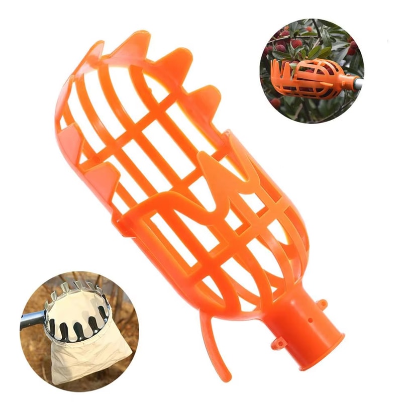 Handheld Picking Tool for Apple Pear Peach - Easy Fruit Harvesting Catcher Garden Tool