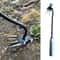 Sturdy Vshaped Fork Gardening Tools Grass Rooting Loose Soil Rake Ergonomic Handle Weed Extractor 0