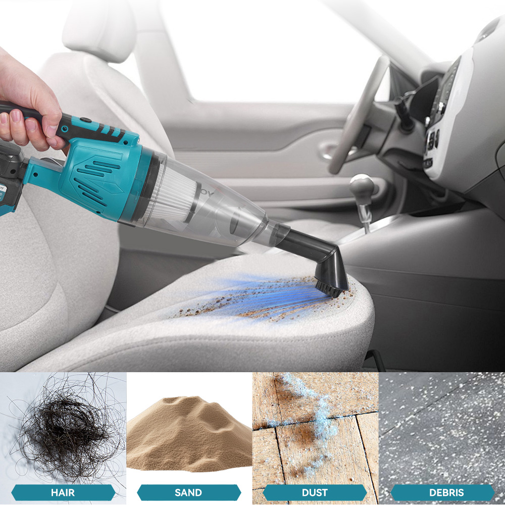 Makita Battery Powered Wireless Vacuum Home And Car Cleaning Tools With Filter 1
