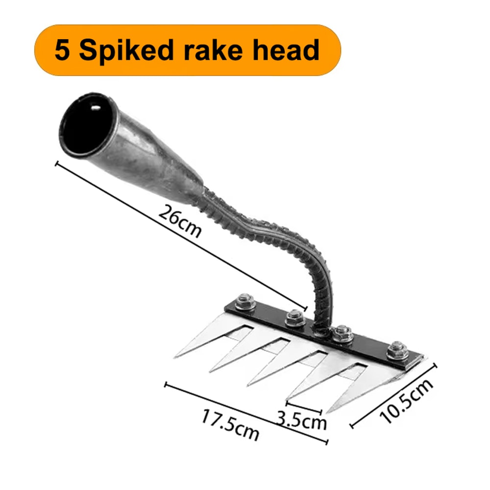 Soil Nail Rake Tool Weeding Rake Grasping Raking Farm Tool Artifact 3