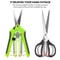Stainless Steel Garden Pruning Shears Set, Trimming Scissors for Flowers, Branches, Herbs, Non-Slip Ergonomic Handles