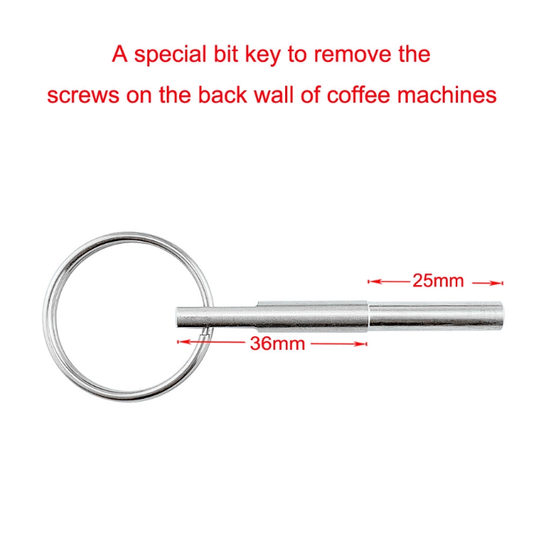 Jura Capresso Krups Coffee Machine Repair Tool, Key Security Oval with Head Screws and Pin Dropship