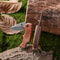 Portable Folding Knife with Solid Wood Handle, Multifunctional Knife for Camping and Outdoor Use
