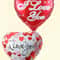 I Love You Heart Helium Balloons, Love Heart Foil Balloons, Valentine's Day Engagement Decoration