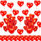 Love Heart Shape Foil Balloons For Wedding Decoration Birthday Party And Home Decor 4