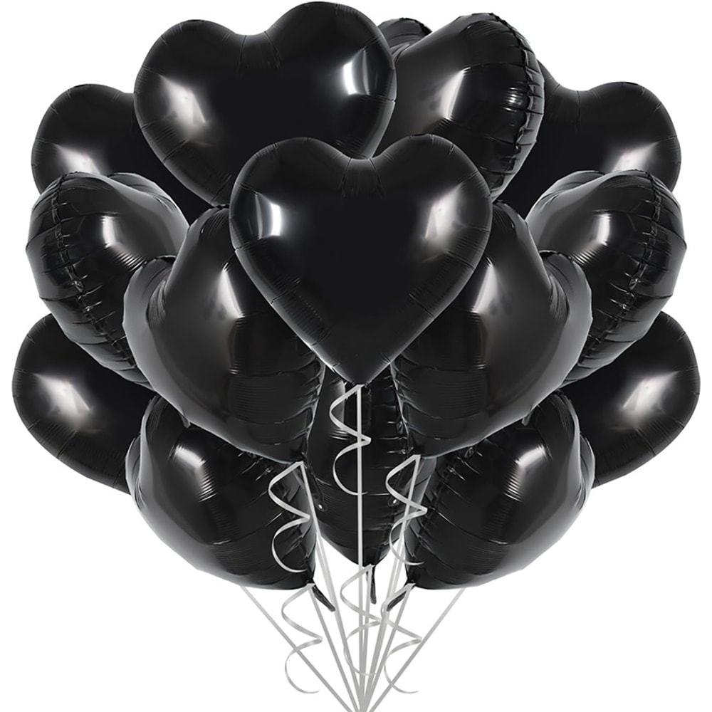 Love Heart Shape Foil Balloons For Wedding Decoration Birthday Party And Home Decor 10
