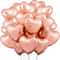 Love Heart Shape Foil Balloons For Wedding Decoration Birthday Party And Home Decor 11
