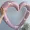 Helium Balloon with Bowknot, Love Heart Aluminium Film Balloon