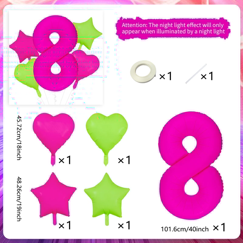 HeartShaped Pointed Star Balloons For Birthday And Graduation Season Decorations 13