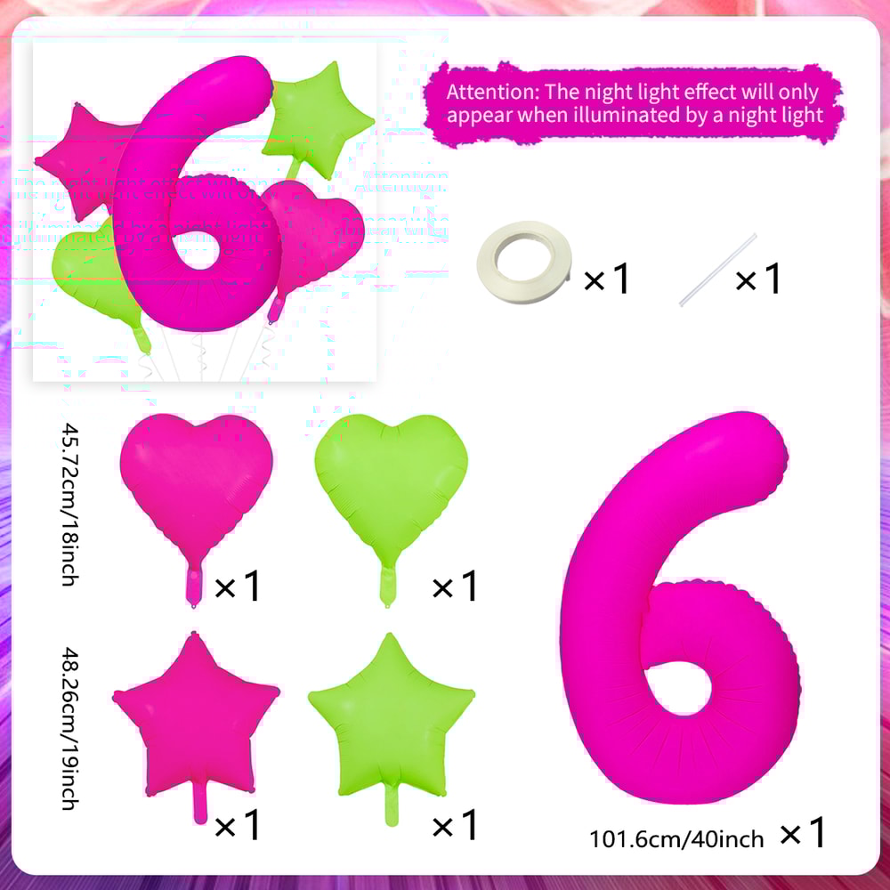 HeartShaped Pointed Star Balloons For Birthday And Graduation Season Decorations 11