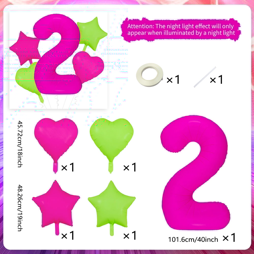HeartShaped Pointed Star Balloons For Birthday And Graduation Season Decorations 7