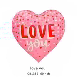 propose parties oversize balloon for valentine's day wedding decoration