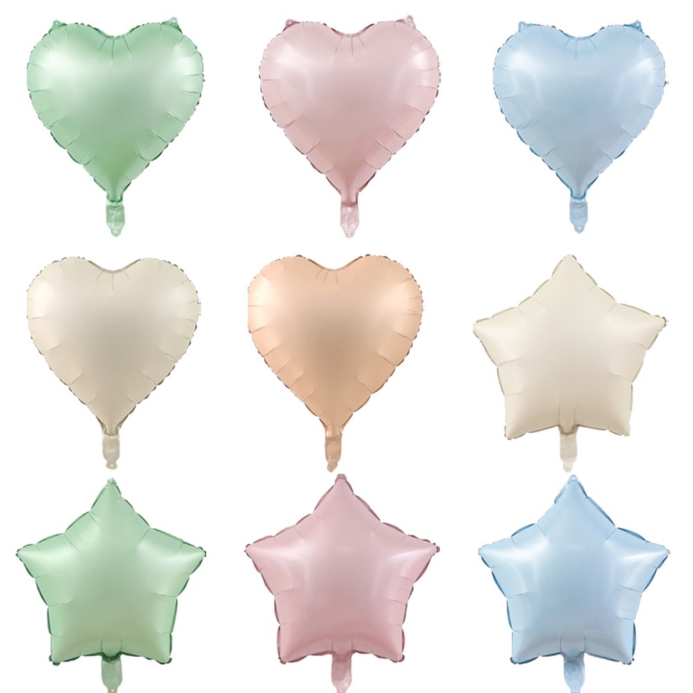 Heart-Shaped Pink Sage Green Balloon for Valentine's Day, Wedding Anniversary, Birthday Party Decor