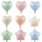 Heart-Shaped Pink Sage Green Balloon for Valentine's Day, Wedding Anniversary, Birthday Party Decor