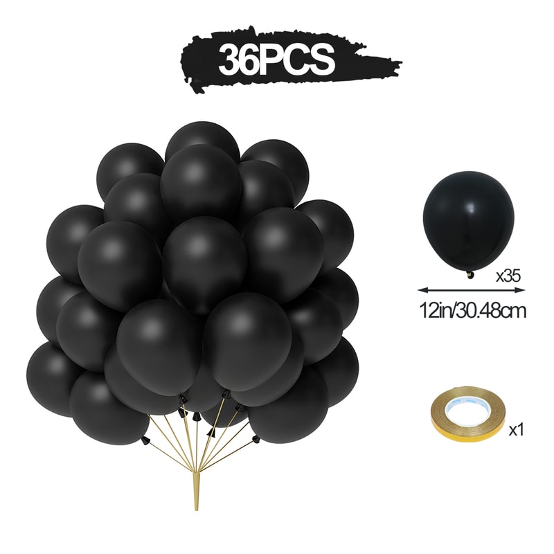 Pearl Latex Metallic Balloons, Gold Confetti Balloons for Wedding, Baby Shower, Birthday Party Decor