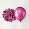 Metallic Chrome Balloons in Gold, Silver, Black, Pink for Wedding, Birthday Xmax Decoration