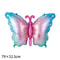 Kids Butterfly Helium Air Globos for Baby Shower, Birthday Party Decorations, Photo Props