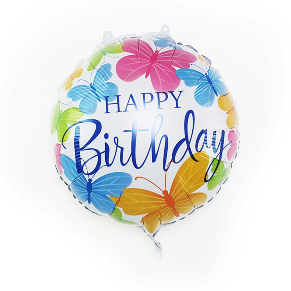 Kids Butterfly Helium Air Globos for Baby Shower, Birthday Party Decorations, Photo Props