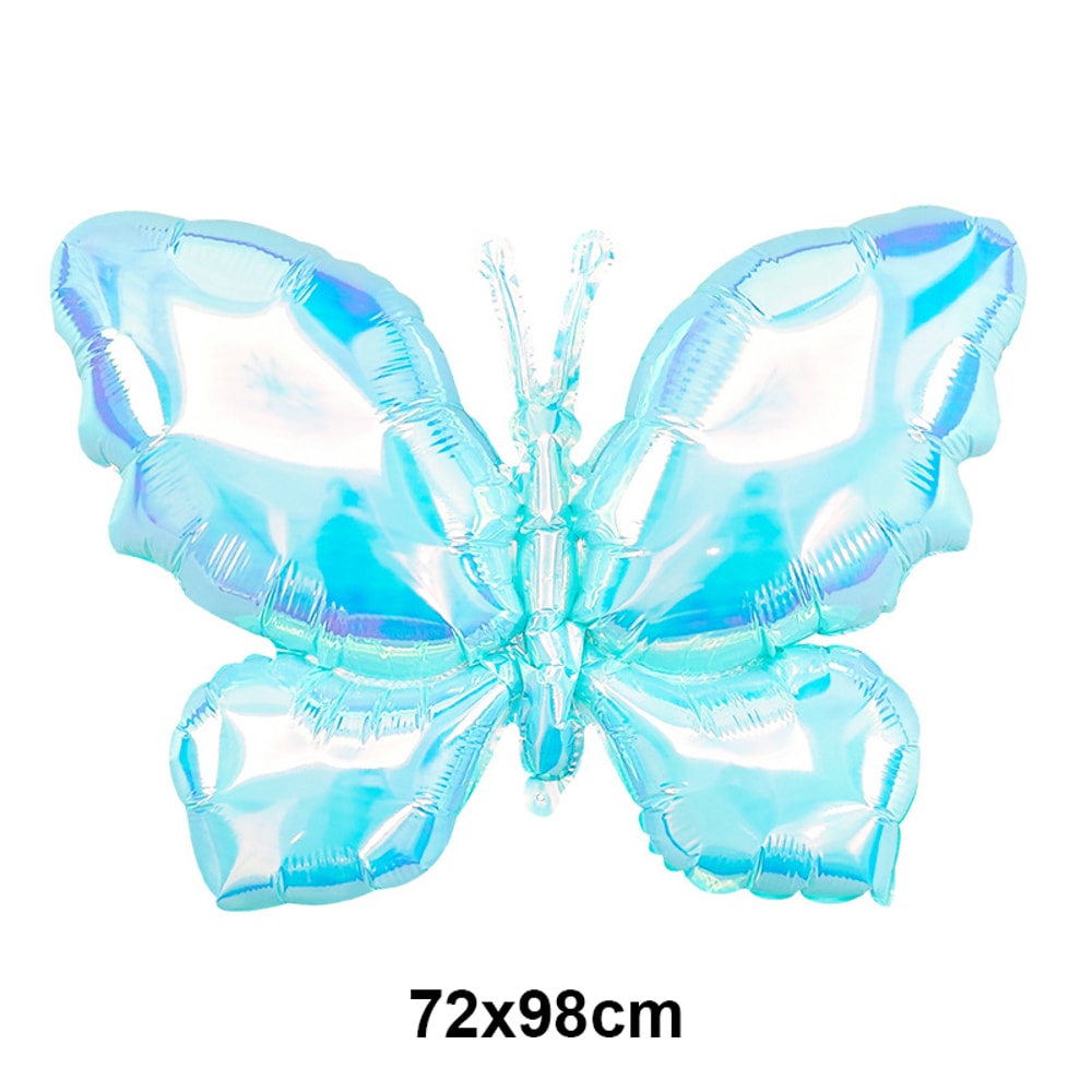 Kids Butterfly Helium Air Globos for Baby Shower, Birthday Party Decorations, Photo Props
