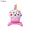 Cute Cake Balloon, Base Standing Foil Balloon, Kids Birthday Party Decor Supplies